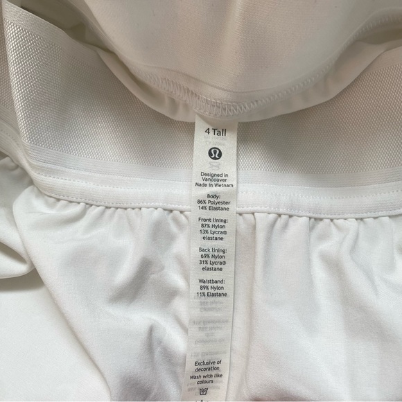 Lululemon Court Rival High Rise Skirt / Skort Long EUC - Picture 5 of 5